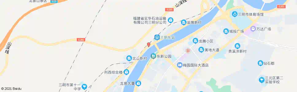 三明翁墩油库_公交站地图_三明公交_妙搜公交查询2025
