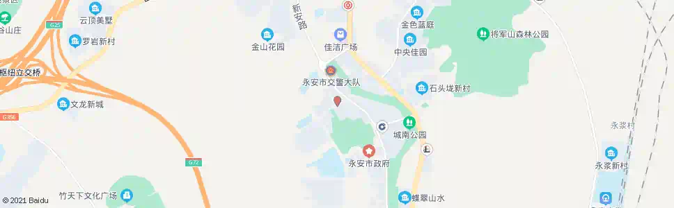 三明景泰秀水_公交站地图_三明公交_妙搜公交查询2025