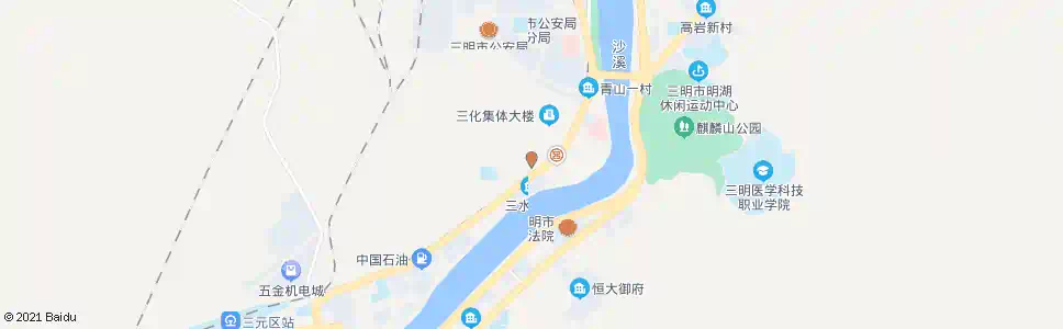 三明化工厂_公交站地图_三明公交_妙搜公交查询2025
