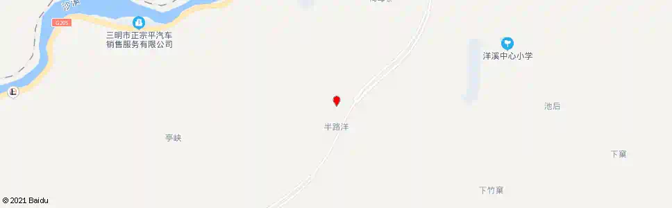 三明半路洋_公交站地图_三明公交_妙搜公交查询2025