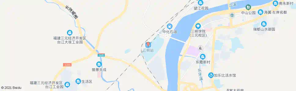 三明梅列公安_公交站地图_三明公交_妙搜公交查询2025