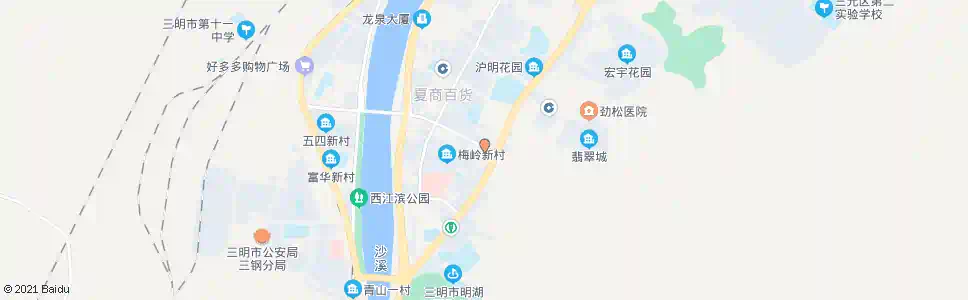 三明高源村_公交站地图_三明公交_妙搜公交查询2025