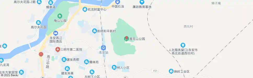 三明莲花山公园_公交站地图_三明公交_妙搜公交查询2025