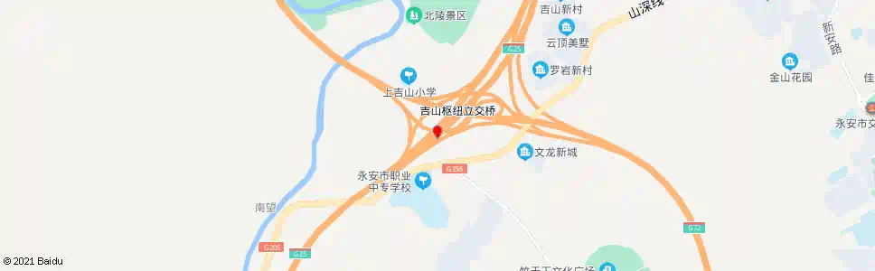 三明上吉山村_公交站地图_三明公交_妙搜公交查询2025