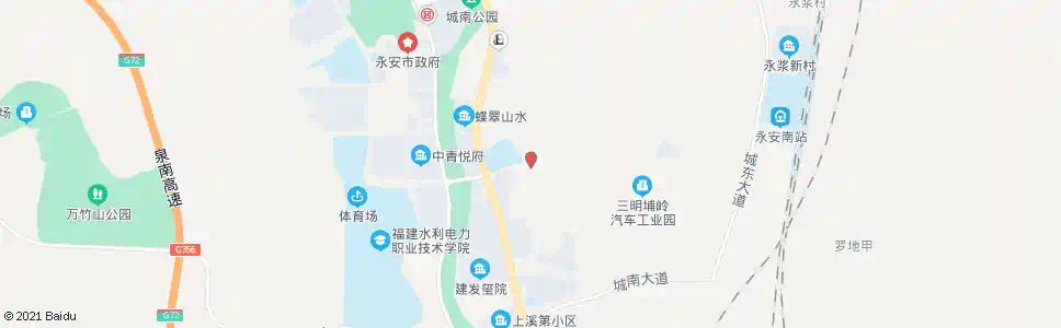 三明汽车工业园管委会_公交站地图_三明公交_妙搜公交查询2025