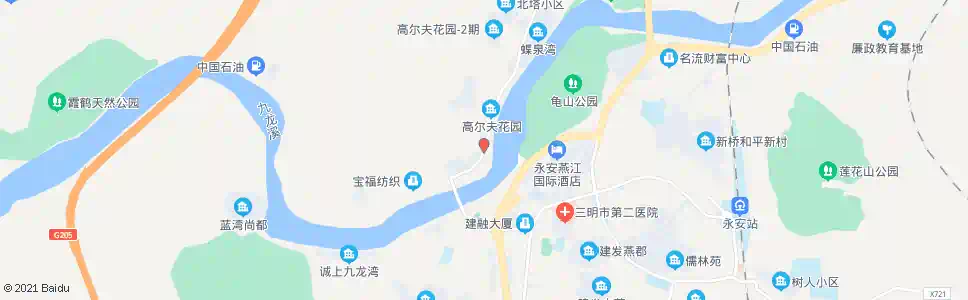 三明香樟公园_公交站地图_三明公交_妙搜公交查询2025