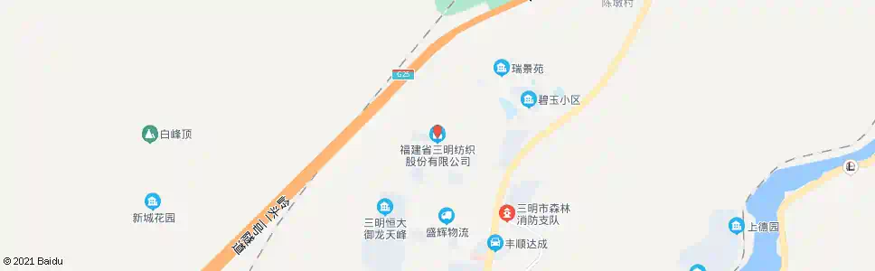 三明三纺公司_公交站地图_三明公交_妙搜公交查询2025