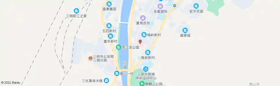 三明市立医院_公交站地图_三明公交_妙搜公交查询2025