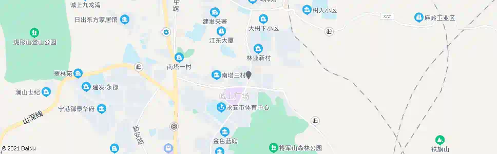 三明含笑大道_公交站地图_三明公交_妙搜公交查询2025