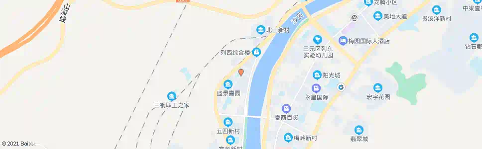 三明水榭建材城(沿西江滨路)_公交站地图_三明公交_妙搜公交查询2025