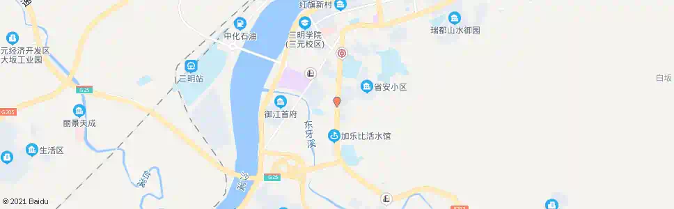 三明地质队_公交站地图_三明公交_妙搜公交查询2025