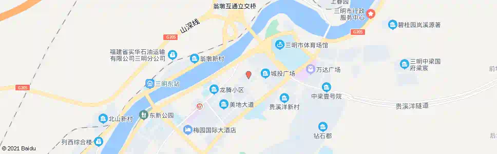 三明梅列工商_公交站地图_三明公交_妙搜公交查询2025