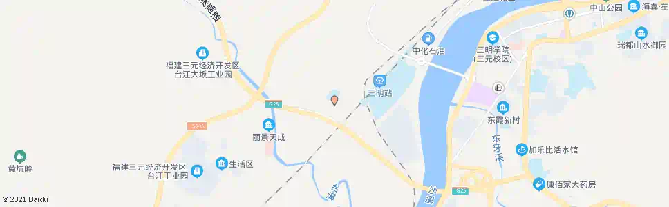 三明台江村委会_公交站地图_三明公交_妙搜公交查询2025