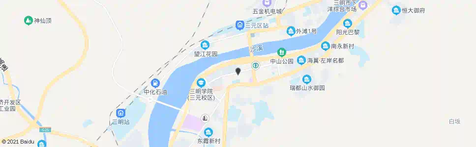三明红旗影院_公交站地图_三明公交_妙搜公交查询2025