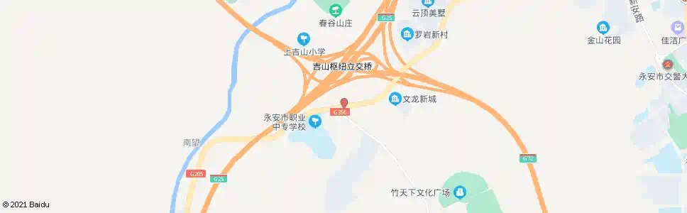 三明吉山口_公交站地图_三明公交_妙搜公交查询2025