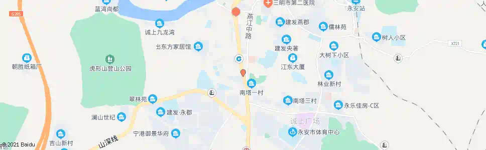 三明汇丰村镇银行(五四路)_公交站地图_三明公交_妙搜公交查询2025