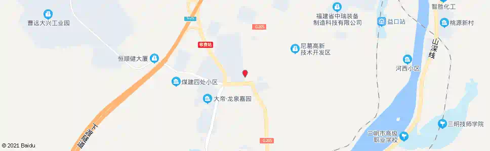 三明坑边招呼站_公交站地图_三明公交_妙搜公交查询2025