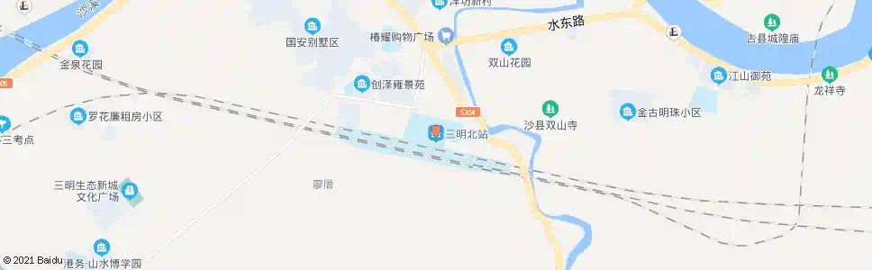 三明北大门_公交站地图_三明公交_妙搜公交查询2025