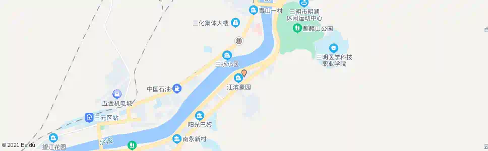 三明市中医院_公交站地图_三明公交_妙搜公交查询2025