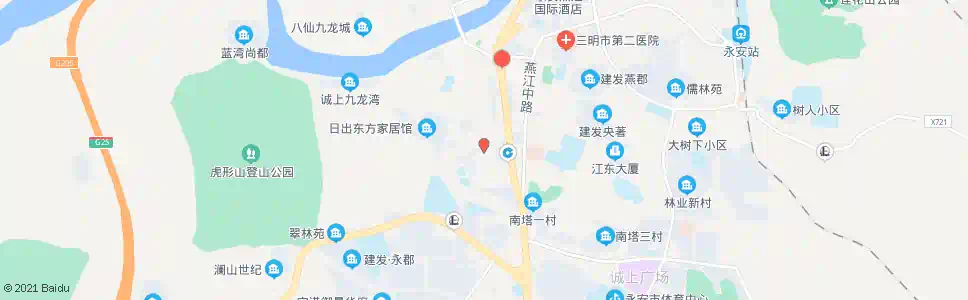 三明青少年宫_公交站地图_三明公交_妙搜公交查询2025