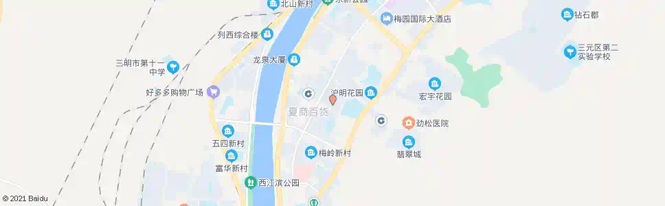 三明梅列区政府_公交站地图_三明公交_妙搜公交查询2025