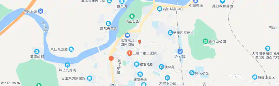 三明汽车站(燕江东路)_公交站地图_三明公交_妙搜公交查询2025