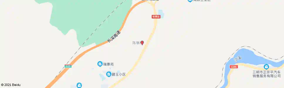 三明陈敦村_公交站地图_三明公交_妙搜公交查询2025