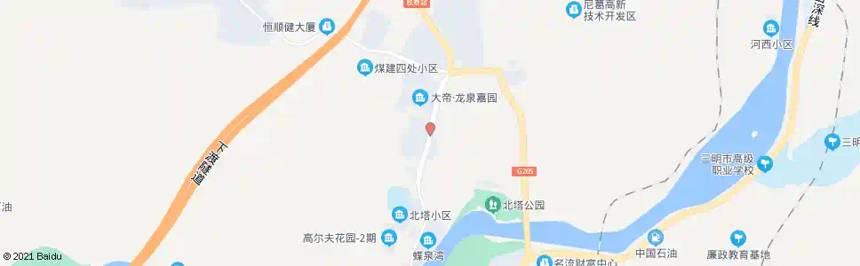 三明煤建三处_公交站地图_三明公交_妙搜公交查询2025