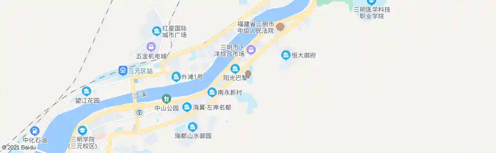 三明第三技校_公交站地图_三明公交_妙搜公交查询2025