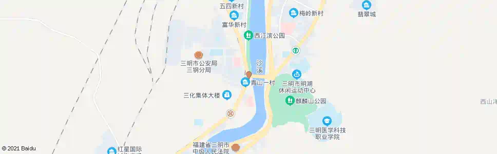 三明列东大桥_公交站地图_三明公交_妙搜公交查询2025