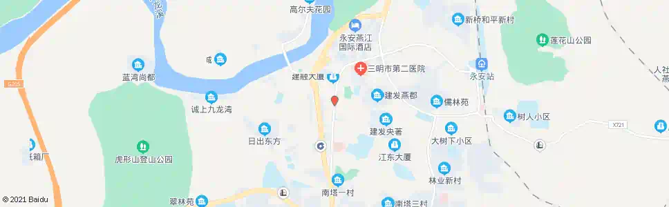 三明大同路口_公交站地图_三明公交_妙搜公交查询2025