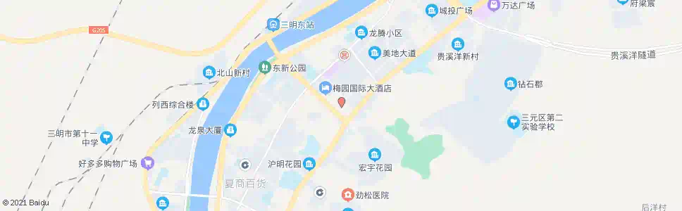 三明三元公安分局_公交站地图_三明公交_妙搜公交查询2025