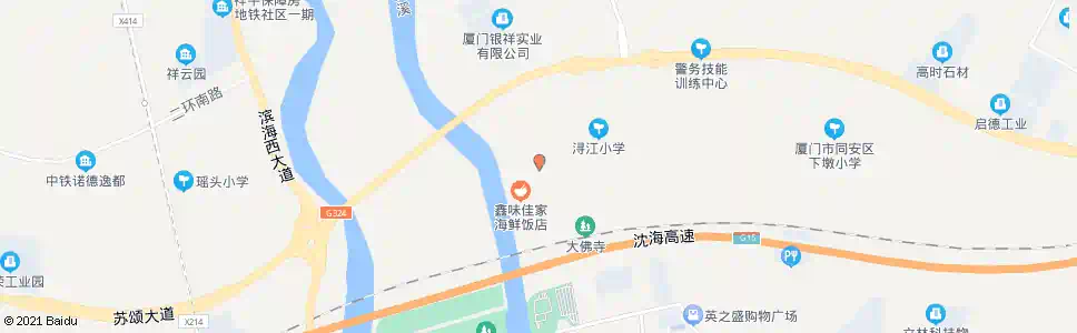 厦门石浔村_公交站地图_厦门公交_妙搜公交查询2025