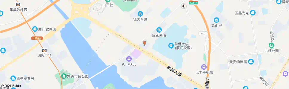 厦门万科里_公交站地图_厦门公交_妙搜公交查询2025