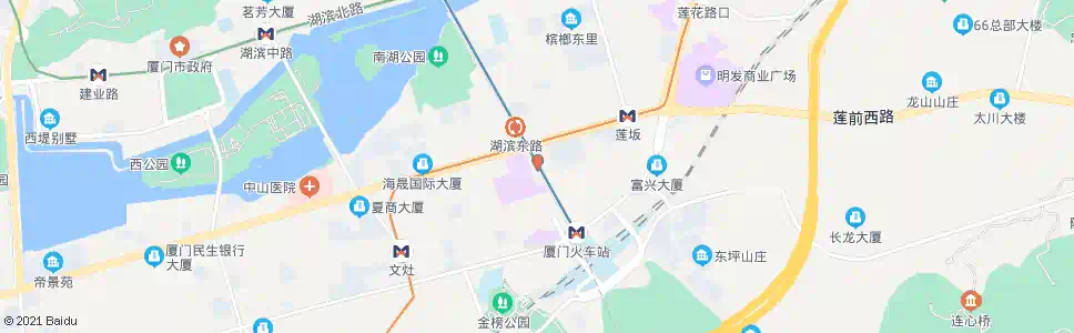 厦门湖井东_公交站地图_厦门公交_妙搜公交查询2025