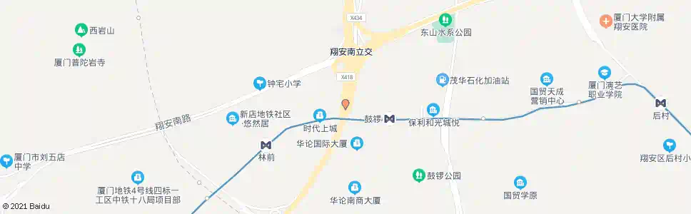 厦门后房_公交站地图_厦门公交_妙搜公交查询2025