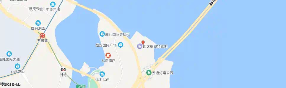 厦门五通客运码头_公交站地图_厦门公交_妙搜公交查询2025