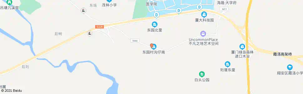 厦门东园西_公交站地图_厦门公交_妙搜公交查询2025