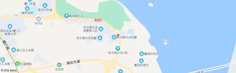 厦门东方高尔夫_公交站地图_厦门公交_妙搜公交查询2025