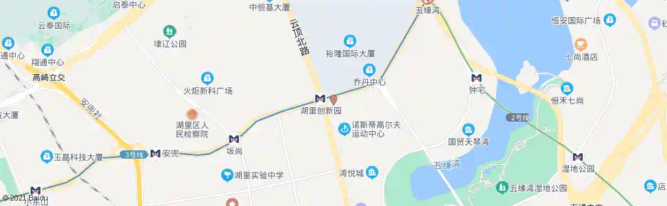 厦门五缘湾西公交场站_公交站地图_厦门公交_妙搜公交查询2025