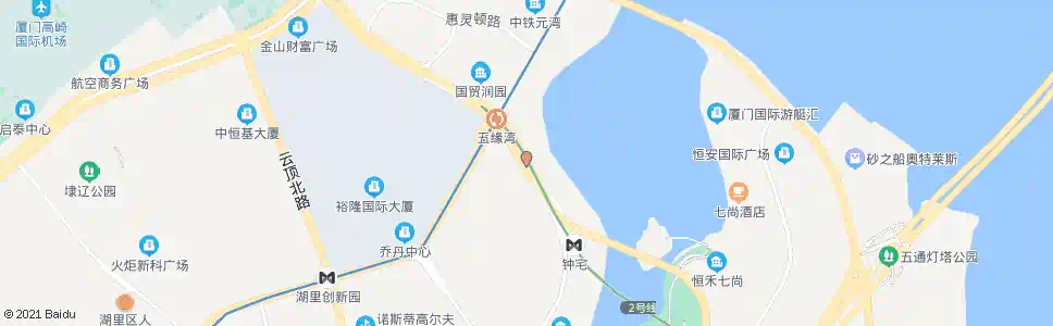 厦门钟宅东村口_公交站地图_厦门公交_妙搜公交查询2025