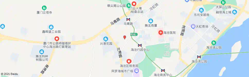 厦门钟山村_公交站地图_厦门公交_妙搜公交查询2025