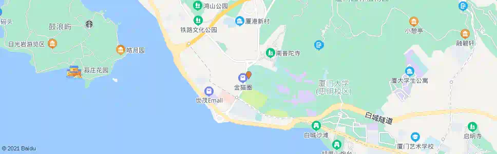 厦门化工学校西门_公交站地图_厦门公交_妙搜公交查询2025