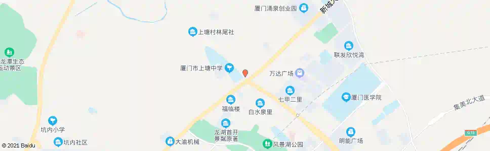 厦门中仑村_公交站地图_厦门公交_妙搜公交查询2025