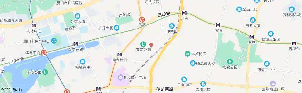 厦门莲花中学_公交站地图_厦门公交_妙搜公交查询2025