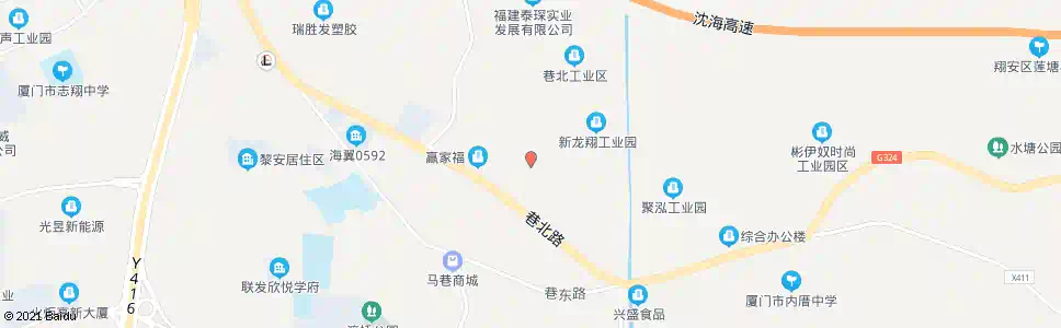 厦门贡香城_公交站地图_厦门公交_妙搜公交查询2025