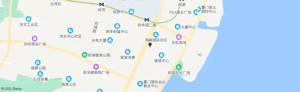 厦门双十中学思明分校_公交站地图_厦门公交_妙搜公交查询2025