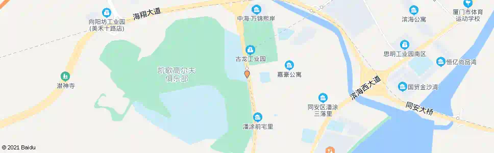 厦门潘涂_公交站地图_厦门公交_妙搜公交查询2025