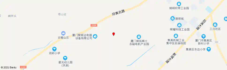 厦门东辉村_公交站地图_厦门公交_妙搜公交查询2025