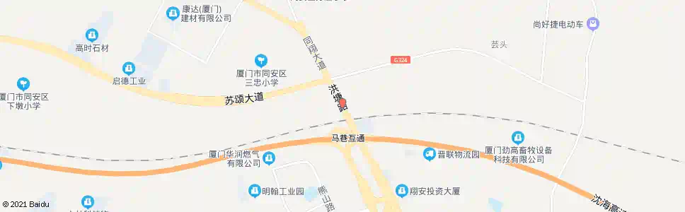 厦门湖厝_公交站地图_厦门公交_妙搜公交查询2025